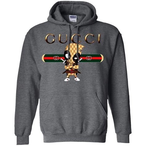 gucci red wolf hoodie|gucci deadpool hoodie.